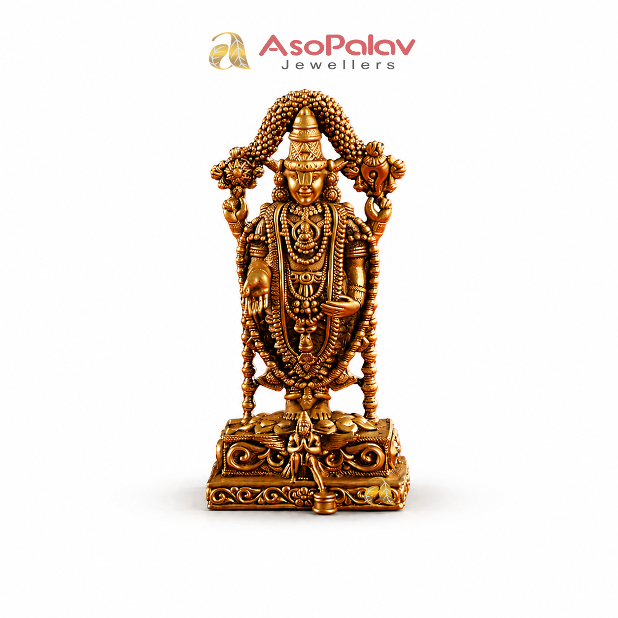 22K Gold Lord Balaji Idol
