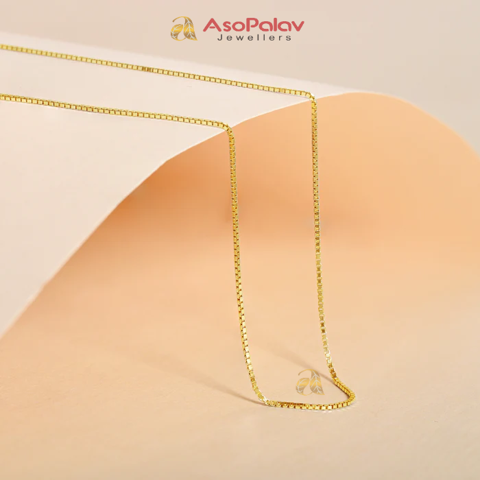 Box Link Silver Chain