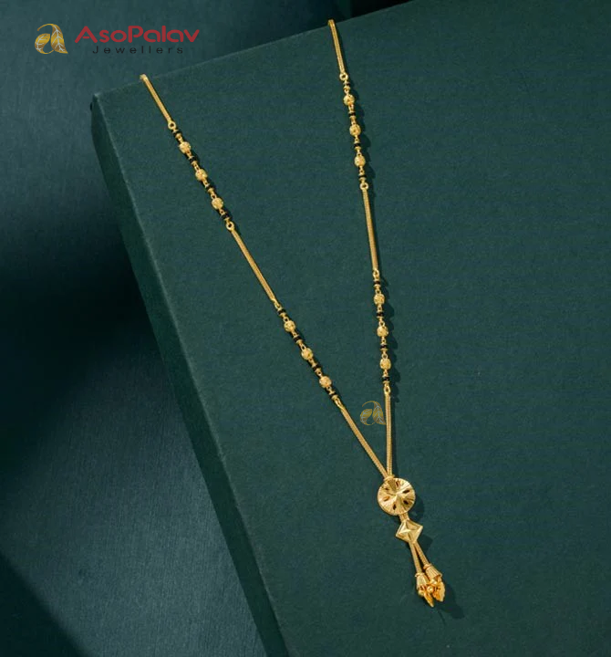 Fancy Gold Mangalsutra Chain