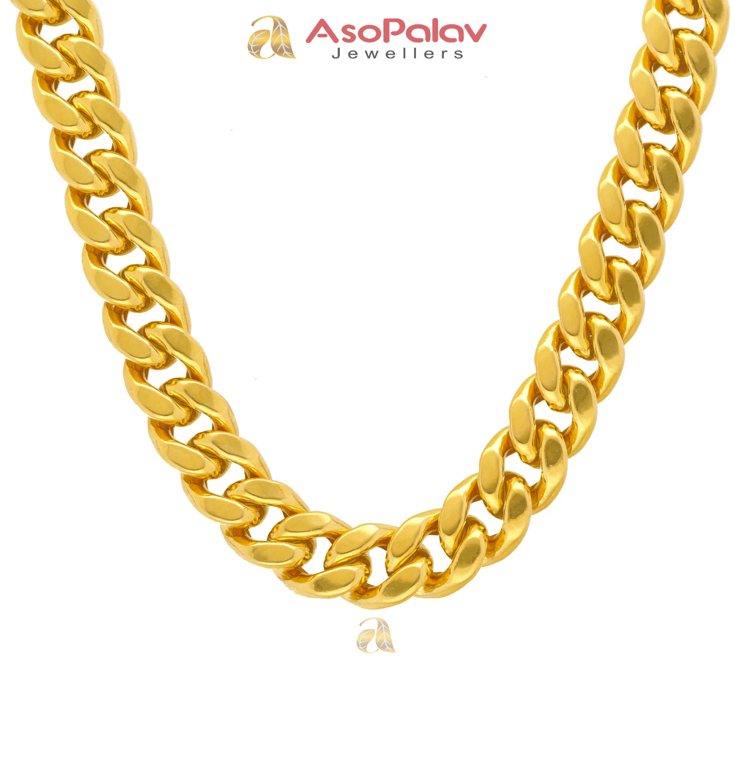 22K Yellow Gold Cuban Link Chain 22" 141.4 Grams Luxury Necklace
