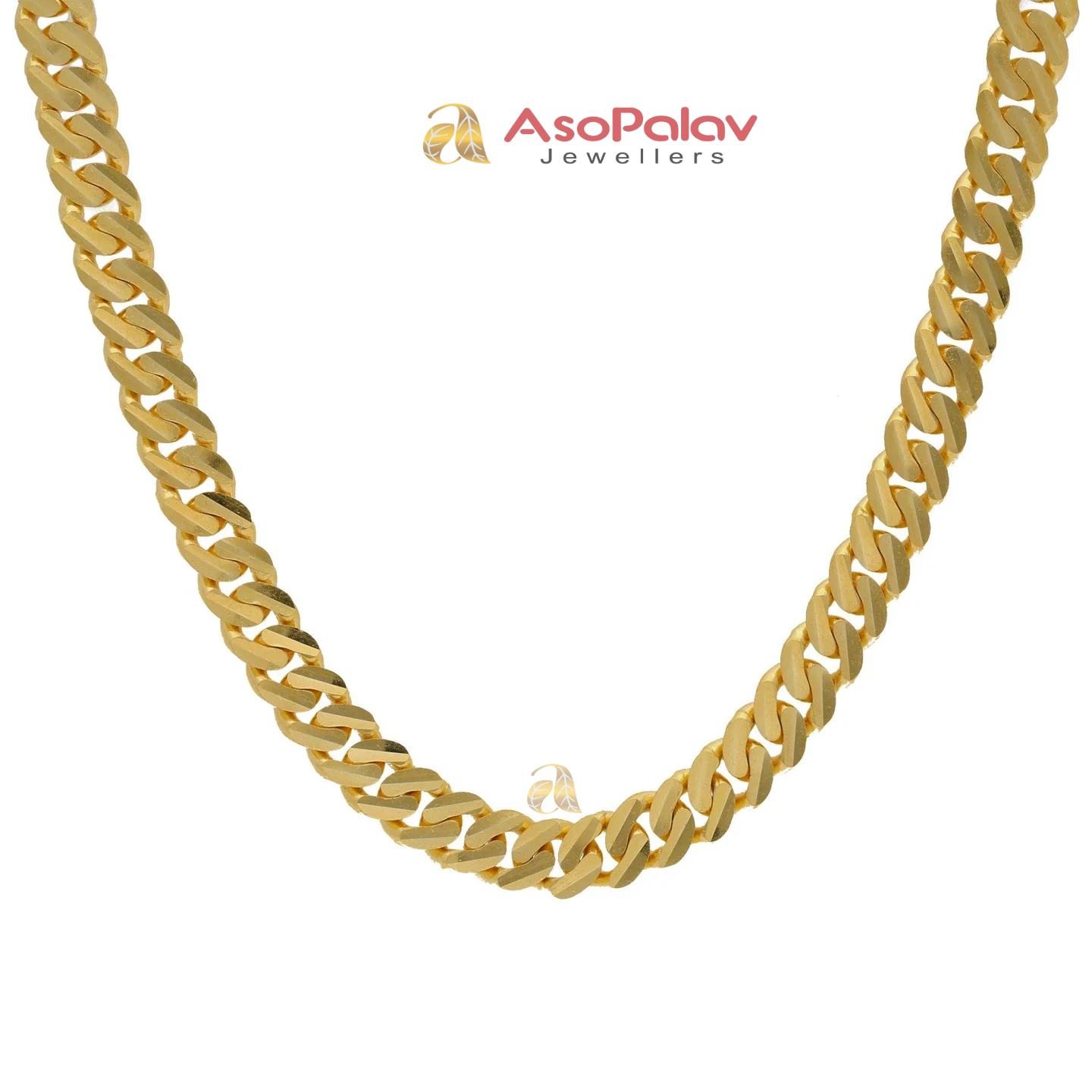 22K Yellow Gold Cuban Chain 26 Inch 146.5 Grams Luxury Necklace