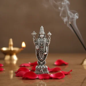 Silver Venkateswara Swamy Idol