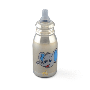 Silver Feeding Bottle for Baby