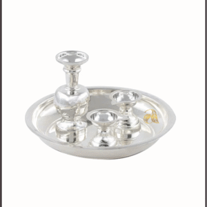 Classic Silver Pooja Set