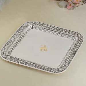 Nakshi Work Pure Silver Dish