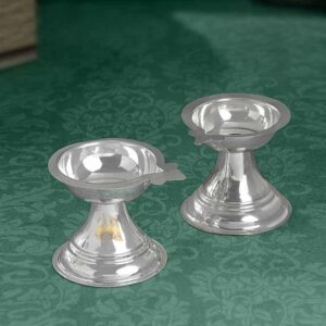 Timeless Plain Silver Diya